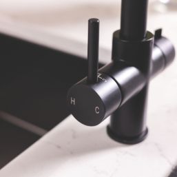 ETAL Elise 4-in-1 Instant Boiling Water Tap Matt Black