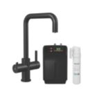 ETAL Elise 4-in-1 Instant Boiling Water Tap Matt Black