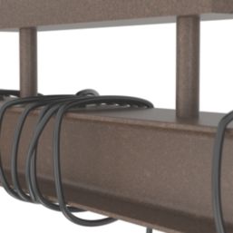 Eglo Townshend 4 Ceiling Light Antique Brown