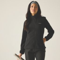 Regatta Floreo IV Full Zip Womens Fleece Black Size 14