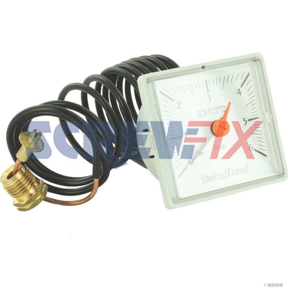 Ideal Heating 113089 PRESSURE GAUGE Screwfix