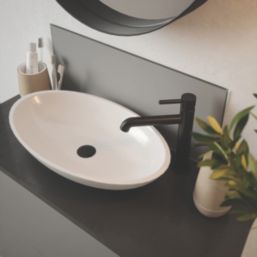 Splashback  Self-Adhesive Bathroom Splashback Matt Grey 250mm x 600mm x 4mm