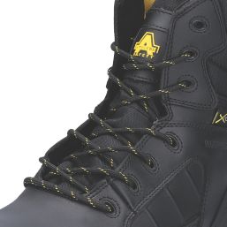 Amblers AS350C Metal Free   Safety Boots Black Size 8