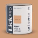 LickPro Max+ 2.5Ltr Orange 03 Eggshell Emulsion  Paint