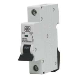 MK Sentry  6A SP C Curve  MCB