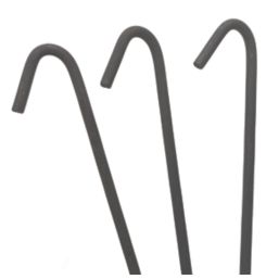 Apollo Galvanised Outdoor Pegs 300mm 5 Pack