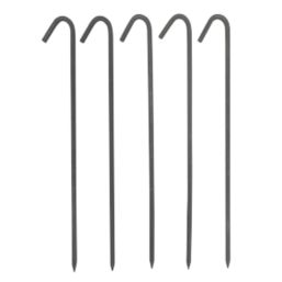 Apollo Galvanised Outdoor Pegs 300mm 5 Pack