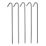 Apollo Galvanised Outdoor Pegs 300mm 5 Pack