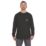 Milwaukee  Long Sleeve T-Shirt Black X Large 46-48" Chest