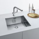 Refurb Franke Bari 1 Bowl  Brushed Stainless Steel Kitchen Sink 540mm x 450mm