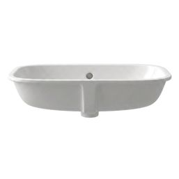 Armitage Shanks Contour 21 Under-Countertop Wash Basin No Tap Holes 550mm