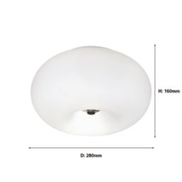 Eglo Optica Ceiling Light White