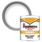 Macpherson 1Ltr Brilliant White Eggshell Solvent-Based Trim Paint