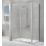 Triton Neo Eight Framed Rectangular Sliding Door Shower Enclosure  Chrome  1000mm x 900mm x 1900mm