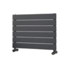 Ximax Oceanus 445mm x 600mm 1007BTU Anthracite Horizontal Designer Radiator
