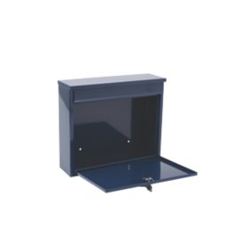 Burg-Wachter Elegance Post Box Blue Powder-Coated