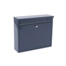 Burg-Wachter Elegance Post Box Blue Powder-Coated