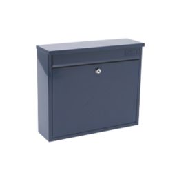 Burg-Wachter Elegance Post Box Blue Powder-Coated