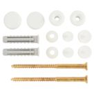 Fischer WB10 Toilet & Bidet Fixing Kit 14 Piece Set