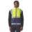 Regatta Pro Zip Collar Vest Hi-Vis Vest Yellow/Navy 2X Large 47" Chest