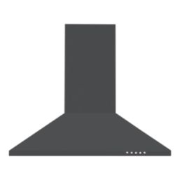 Essentials NNCHHB60UK Chimney Hood Black 598mm