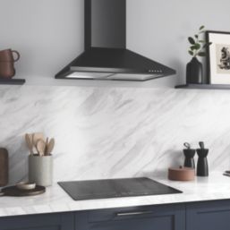 Essentials NNCHHB60UK Chimney Hood Black 598mm