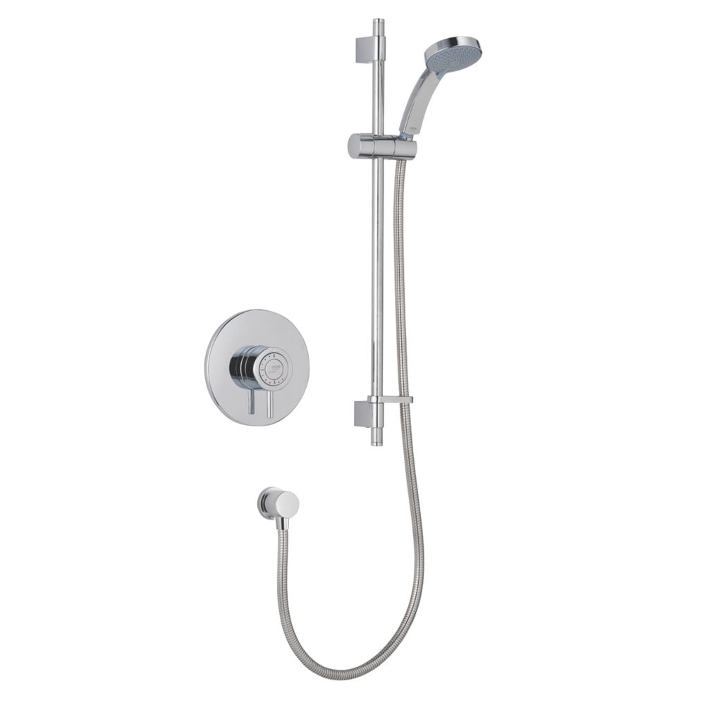 Mira Element BIV RearFed Concealed Chrome Thermostatic Mixer Shower