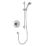 Mira Element BIV Rear-Fed Concealed Chrome Thermostatic Mixer Shower