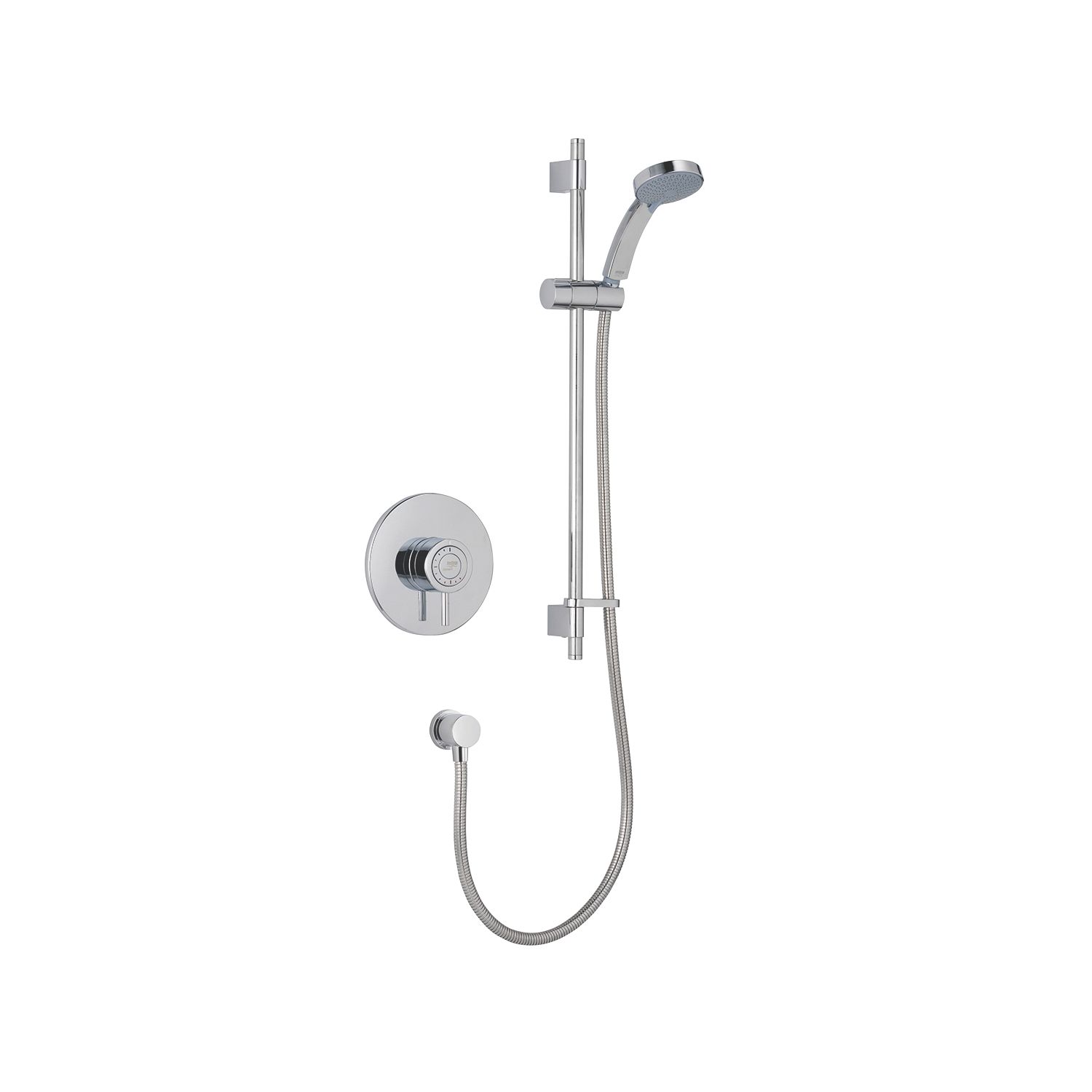 Mira Element BIV Rear-Fed Concealed Chrome Thermostatic Mixer Shower (8796R)