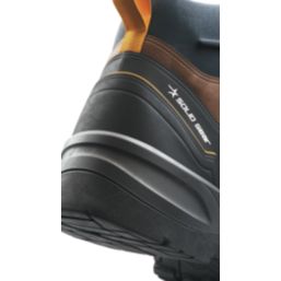 Solid Gear Essence Mid Size 7  Brown Water-Resistant  Safety Boots