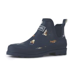 Regatta Lady Harper Size 4 Womens Navy Dogs Non Safety Wellies