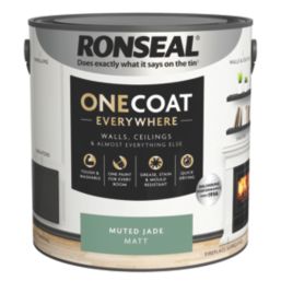 Ronseal 2.5Ltr Muted Jade Matt Emulsion Multi Surface Paint