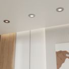 Refurb LAP Chaac Fixed  Fire Rated LED Downlights Polished Chrome 5.5W 600lm 10 Pack