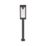 Lutec Flair 760mm Solar-Powered LED Bollard Light Matt Black 2W 200lm