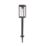Lutec Flair 760mm Solar-Powered LED Bollard Light Matt Black 2W 200lm
