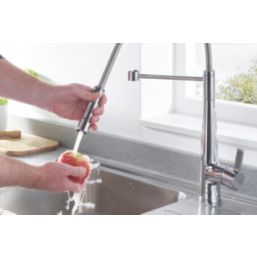 Bristan Sabre  Pull-Out Kitchen Tap Chrome-Plated