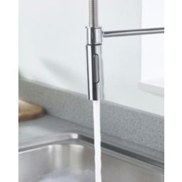 Bristan Sabre  Pull-Out Kitchen Tap Chrome-Plated