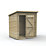 Forest 4Life 6' x 4' (Nominal) Pent Overlap Timber Shed