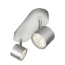 Philips Star LED Double Bar Spotlight Aluminium 9W 1000lm