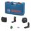 Bosch GLL 2-15 G Green Self-Levelling Cross-Line Laser with Ceiling Clip