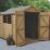 Forest  6' x 8' (Nominal) Apex Overlap Timber Shed with Base & Assembly