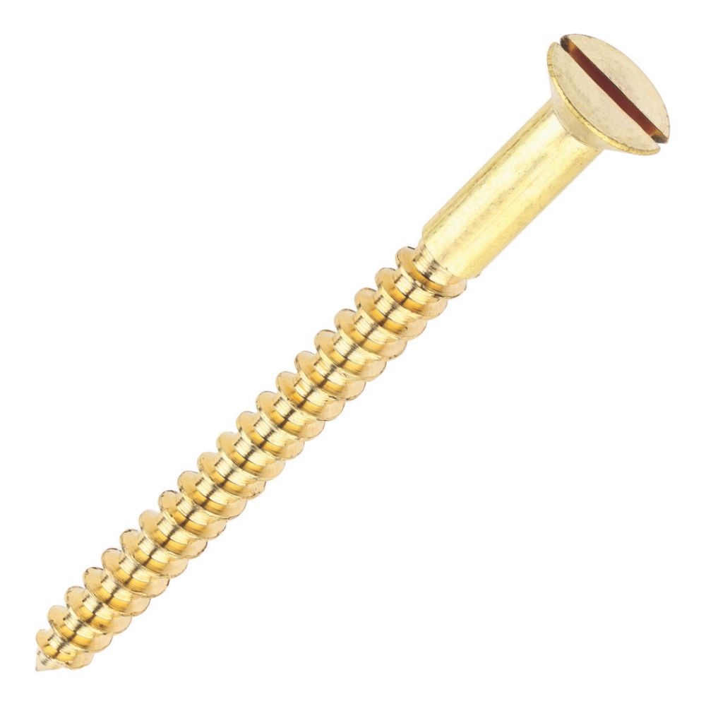 Timco  Slotted Countersunk Self-Tapping Wood Screws 10ga x 2 1/2" 100 Pack