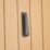Hardware Solutions Door Knocker Contemporary Matt Black 40mm x 165mm