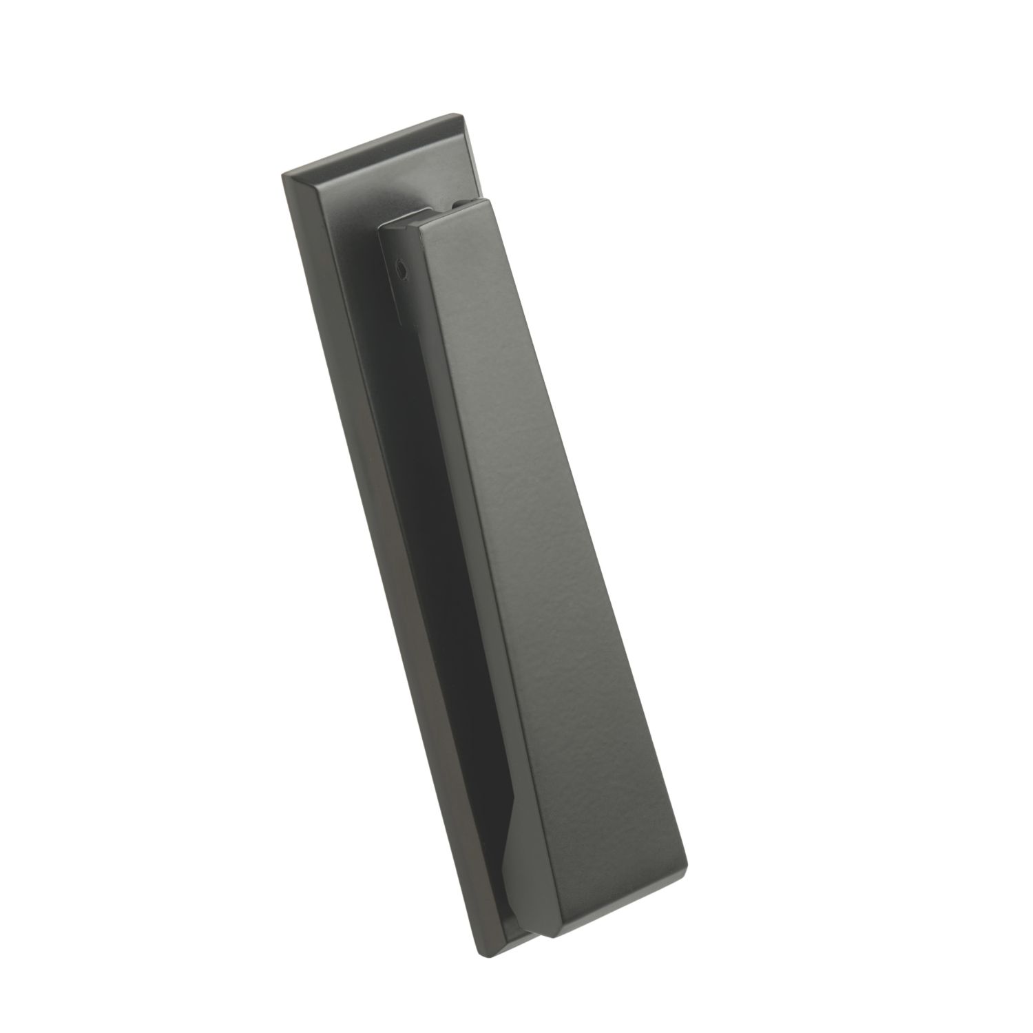 Hardware Solutions Door Knocker Contemporary Matt Black 40mm x 165mm (879KK)