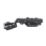 Eclipse 3D Adjustable Soft Close Steel 105° Full Overlay Matt Black Cabinet Hinge 62mm 2 Pack