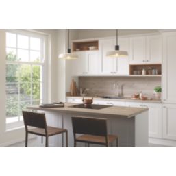 Wilsonart Options Plus Gardenia Matt Brown Wood Effect Laminate Breakfast Bar 4100mm x 900mm x 38mm