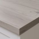 Wilsonart Options Plus Gardenia Matt Brown Wood Effect Laminate Breakfast Bar 4100mm x 900mm x 38mm