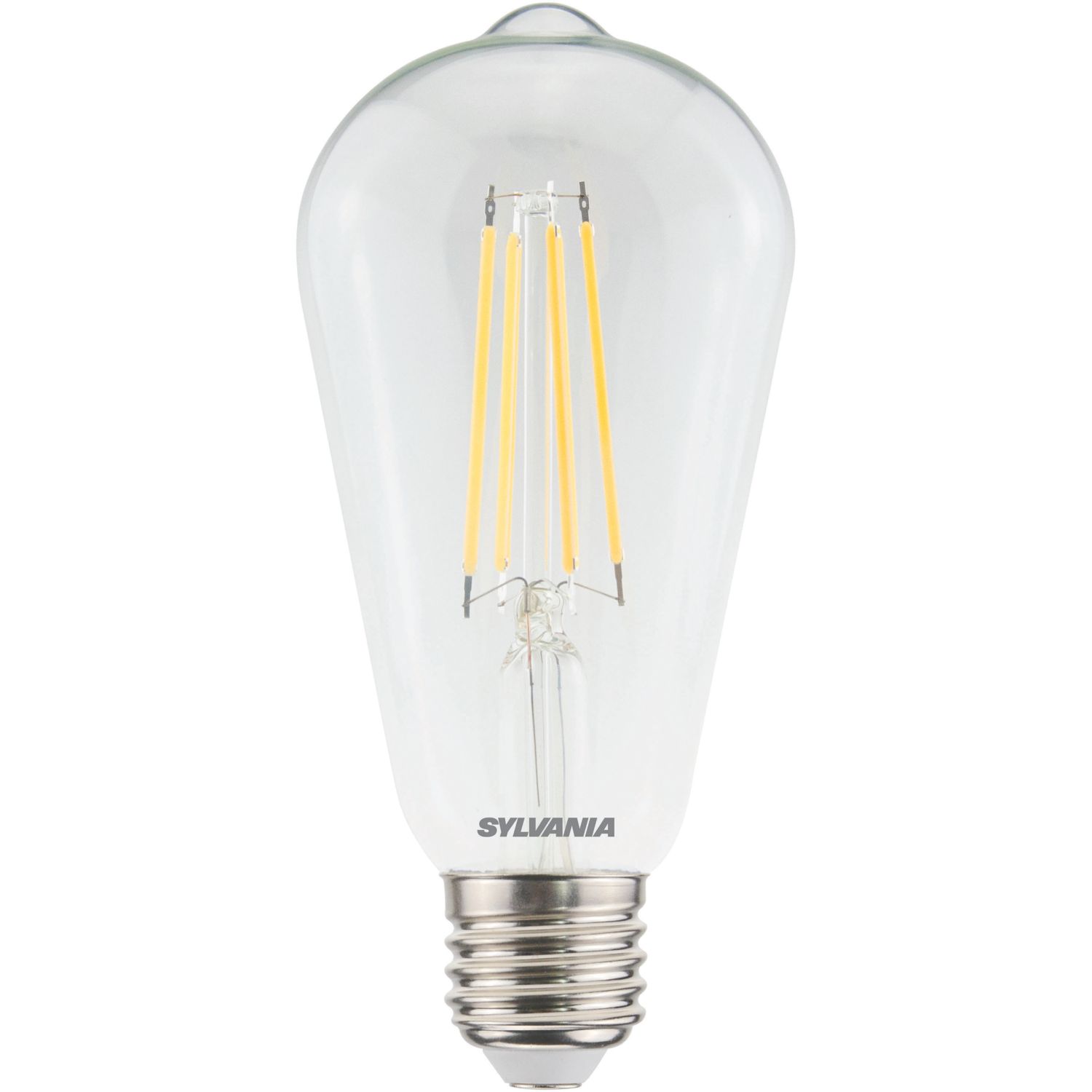 Sylvania ToLEDo Retro V5 CL 827 SL E27 ST64 LED Light Bulb 806lm 7W (879TK)