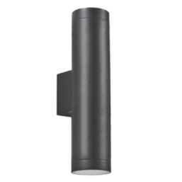 Zink Morro Outdoor Up and Down Wall Light Black