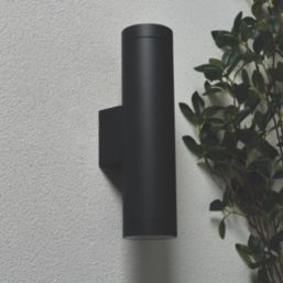 Zink Morro Outdoor Up and Down Wall Light Black